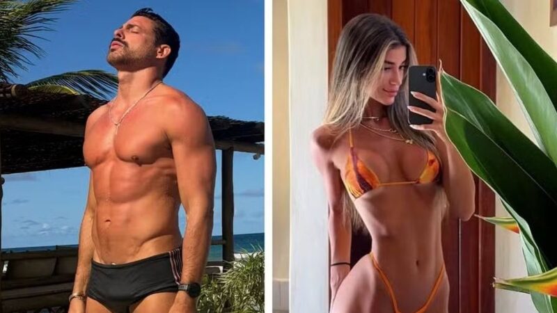 Assumidos?! Modelo entrega fim de semana na mansão de Cauã Reymond