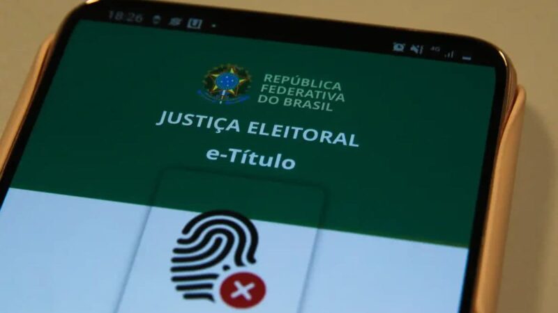 E-Título com foto pode ser usado para votar neste domingo (25)