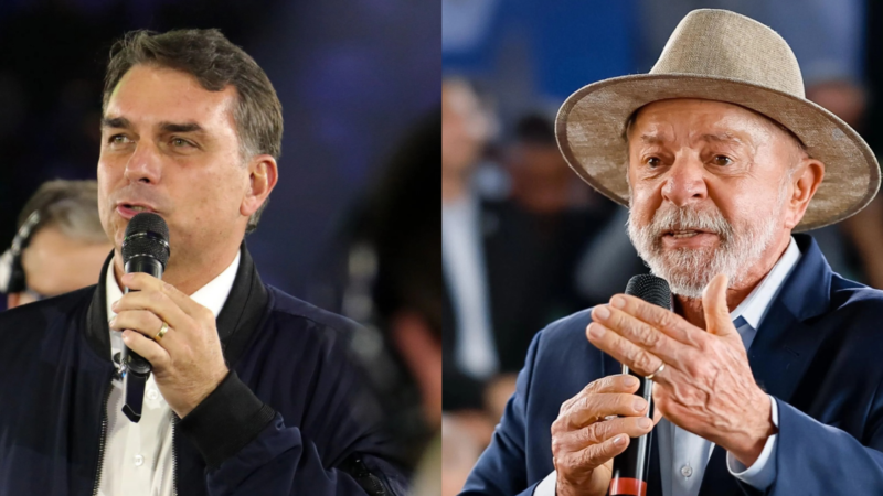 Análise: Flávio Bolsonaro joga parado enquanto Lula calibra ofensiva