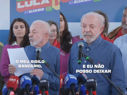 Após debate, Lula reforça provocação e volta a desafiar Flávio sobre quebra de sigilos pessoais
