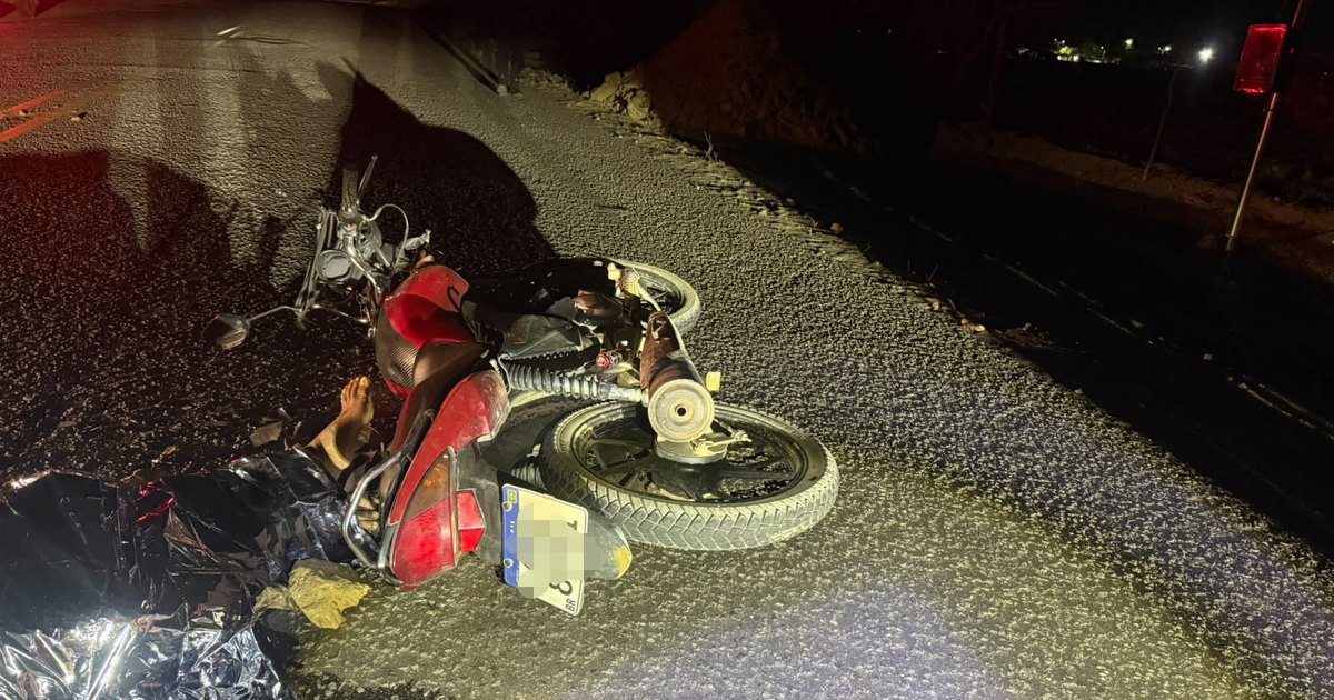 Motociclista de 63 anos morre em acidente na rodovia SE-179, em Porto da Folha