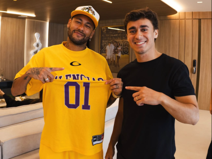 Neymar grava vídeo com Nikolas Ferreira e reforça apoio a Flávio Bolsonaro
