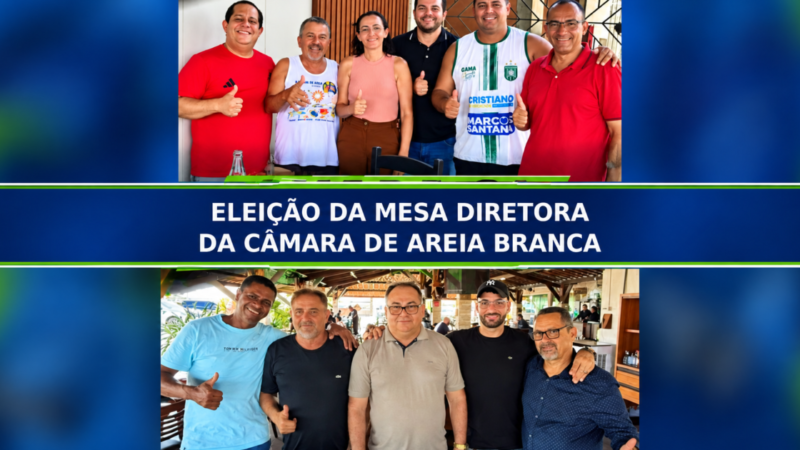 Reviravolta na Câmara de Areia Branca: Perna suspende eleição da Mesa Diretora após liminar garantir chapa de Júnior Gago