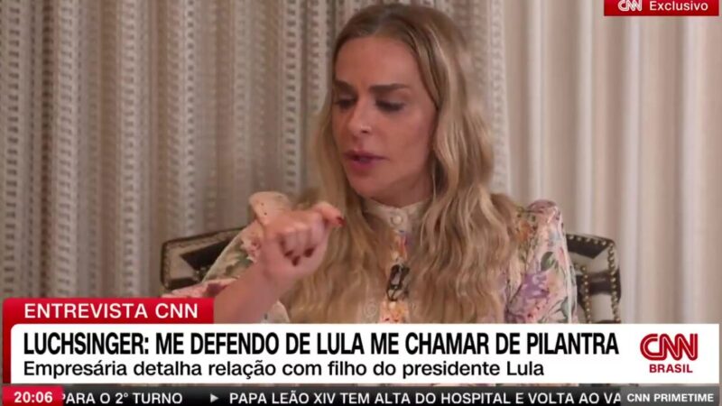 Roberta Luchsinger diz à CNN que pretende fazer delação premiada