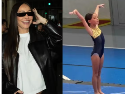 Sabrina Sato volta de Paris e celebra primeira competição de Zoe na ginástica: “Emocionante”