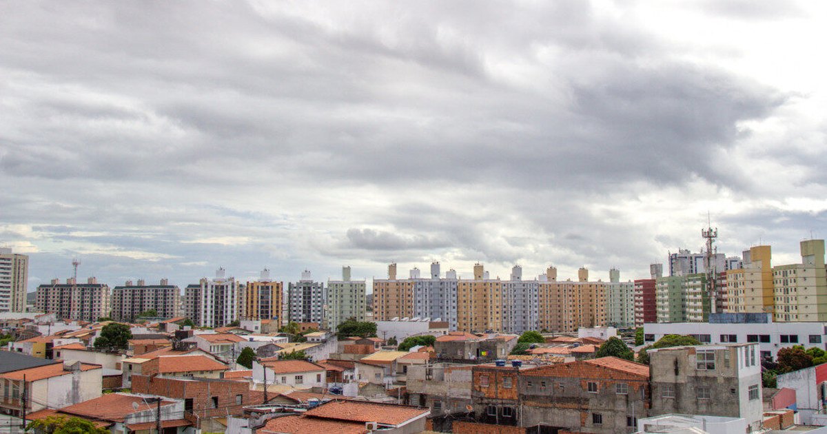 Sergipe deve contar com períodos de céu parcialmente nublado e chance de chuvas fracas nesta semana